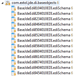 Cleo JDEdwards Application Integrator Base EDI x12 4010 Schemas